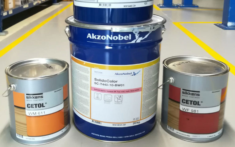 Nuova collaborazione con Akzo Nobel Wood coatings